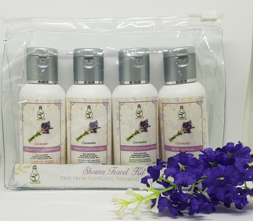 Shower Travel Kit (Lavender)